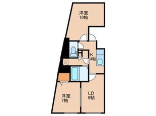 kinomori代々木上原の物件間取画像